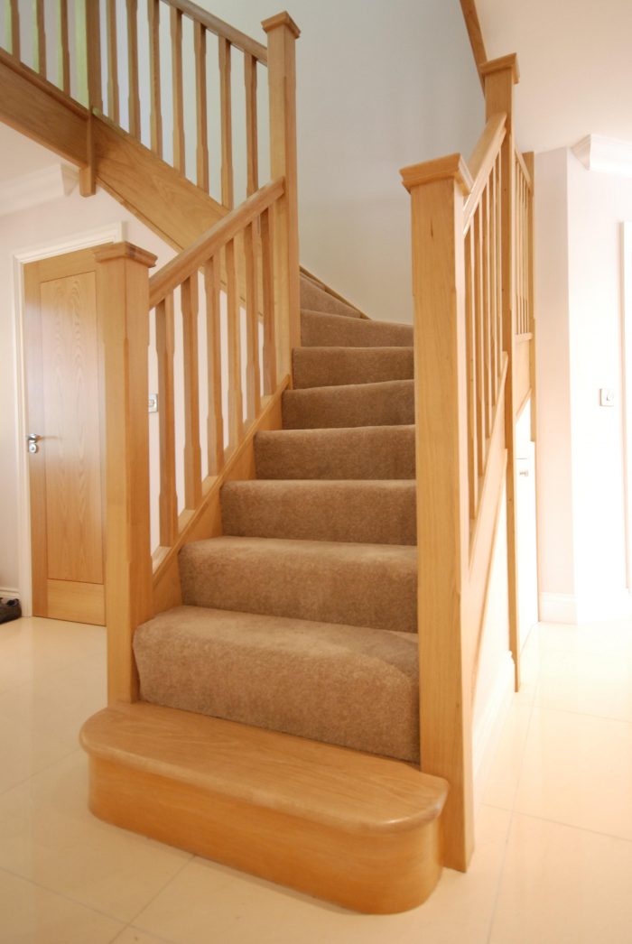 Oak staircase 
