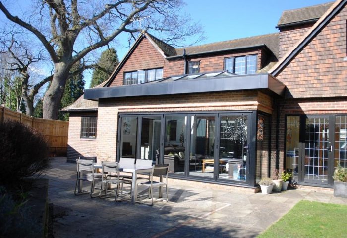 Orangery style extension