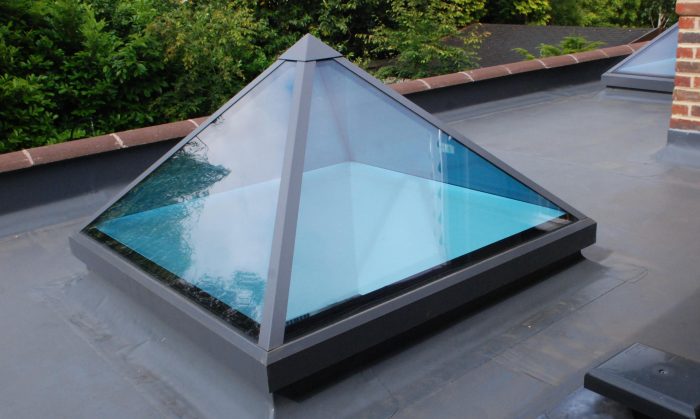 Roof lantern from above