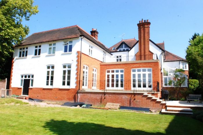 Rear elevation (after)