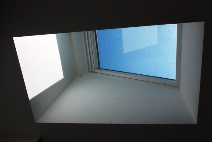 Velux window at high level provides an abundance of natural daylight